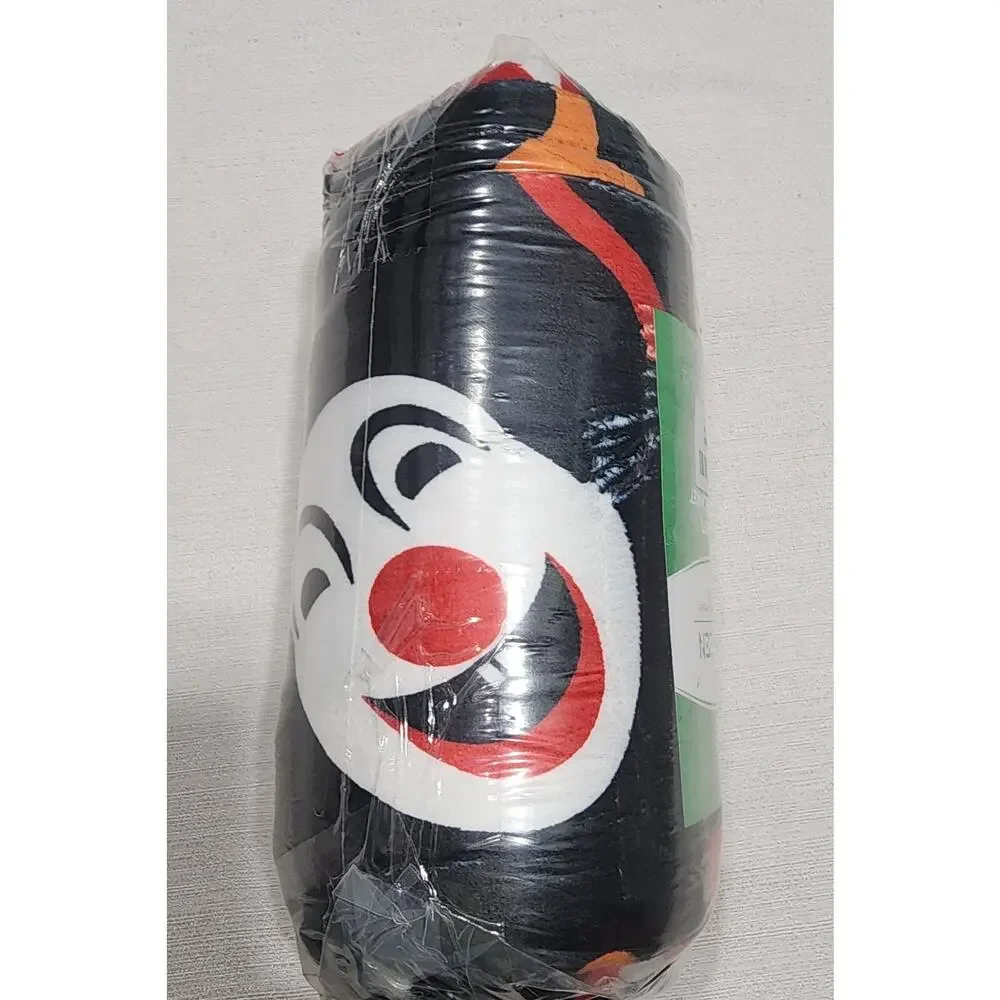 Clown plush blanket 60'' x 80''in